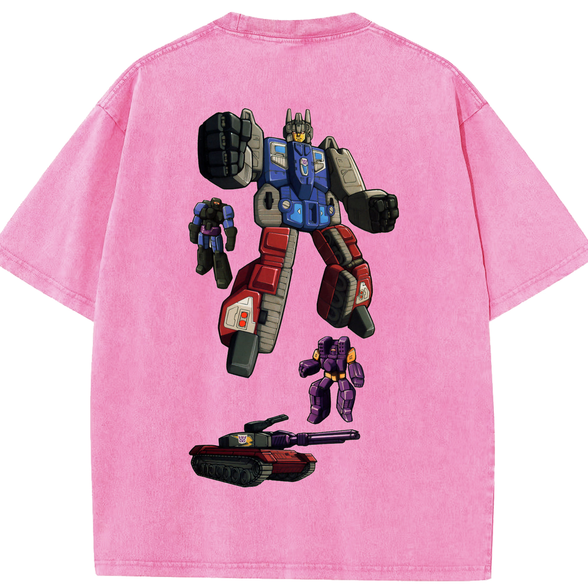 （画像用）  綿100% ヴィンテージ風 半袖Tシャツ（背面プリント）